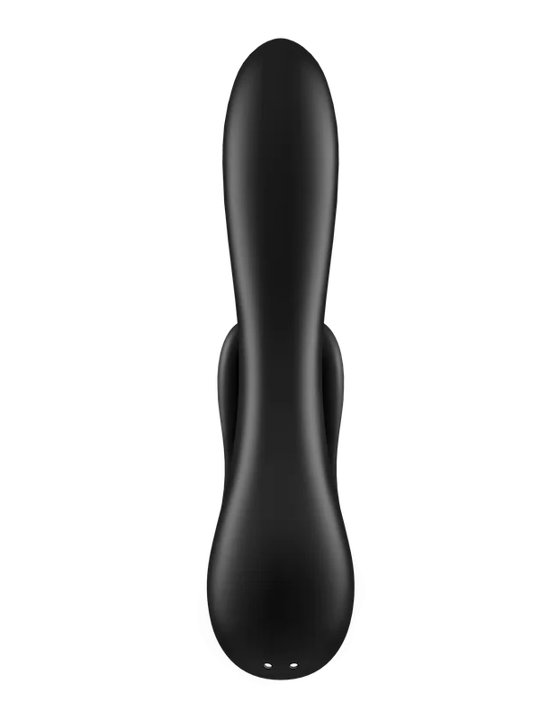 Satisfyer Double Flex ダブルフレックス 中イキバイブ 2点責め ブラック アダルトグッズ 