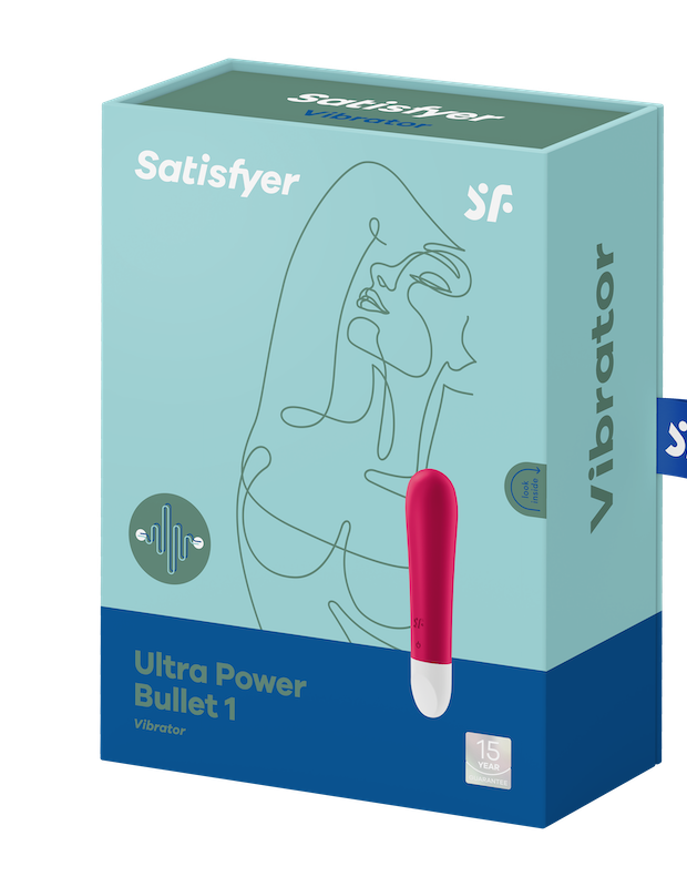 Satisfyer Ultra Power Bullet 1 Red/ウルトラパワーバレット１ レッド  ミニ万能ローター　アダルトグッズ | 大人のおもちゃ