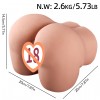 2.6KG肉厚 据置型 大型-リアル感 お尻 2穴 超柔らかい ラブグッズ 大人のおもちゃ