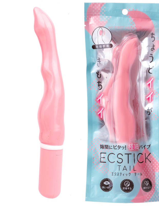 Ecstick TAIL Pink バイブ ピンク 女性用 ラブグッズ 大人のおもちゃ