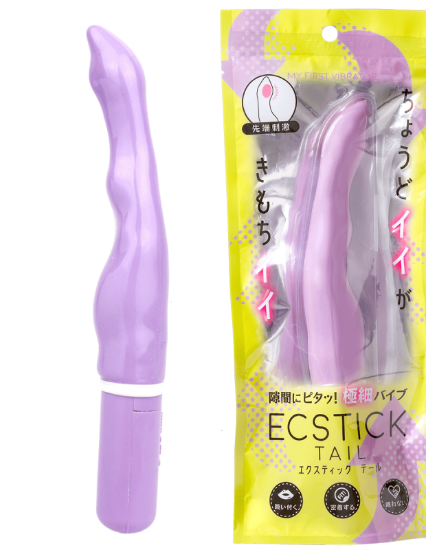 Ecstick TAIL Purple バイブ 開発 ローター 女性用 ラブグッズ 大人のおもちゃ