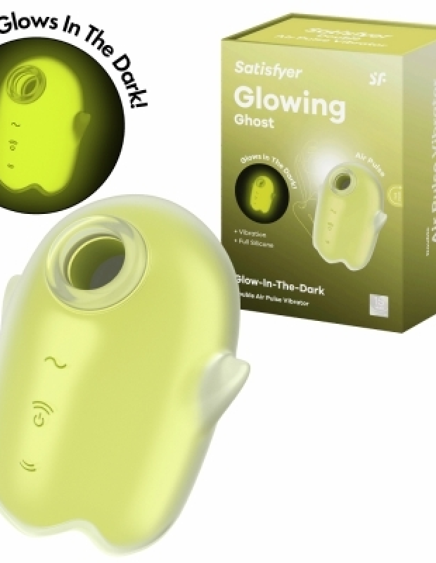 Satisfyer Glowing Ghost Yellow すうやつ 吸引 バイブ ローター アダルトグッズ 大人のおもちゃ