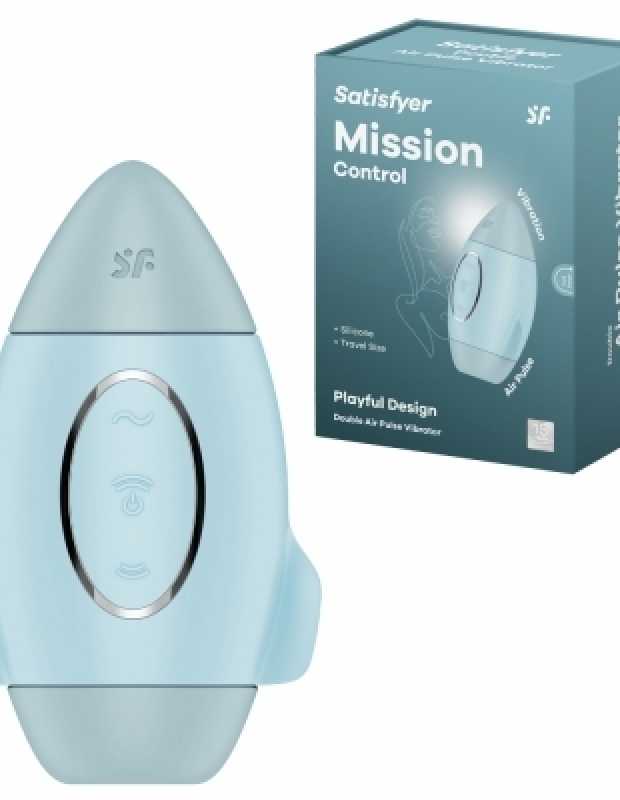 Satisfyer Mission Control Blue 吸うやつ 吸引バイブ ローター アダルトグッズ 大人のおもちゃ