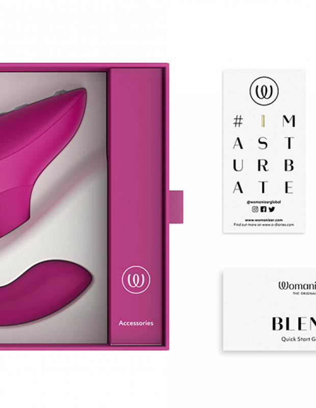 Womanizer Blend Vibrant Pink 吸うやつ 吸引バイブ ローター 女性用 アダルトグッズ 大人のおもちゃ