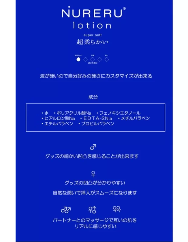 NURERUローション(超柔らかい)370ml 大人用 ラブグッズ 大人のおもちゃ