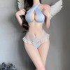 恋愛天使 かわいい ブルー ランジェリー 女性用 大人のおもちゃ アダルトグッズ