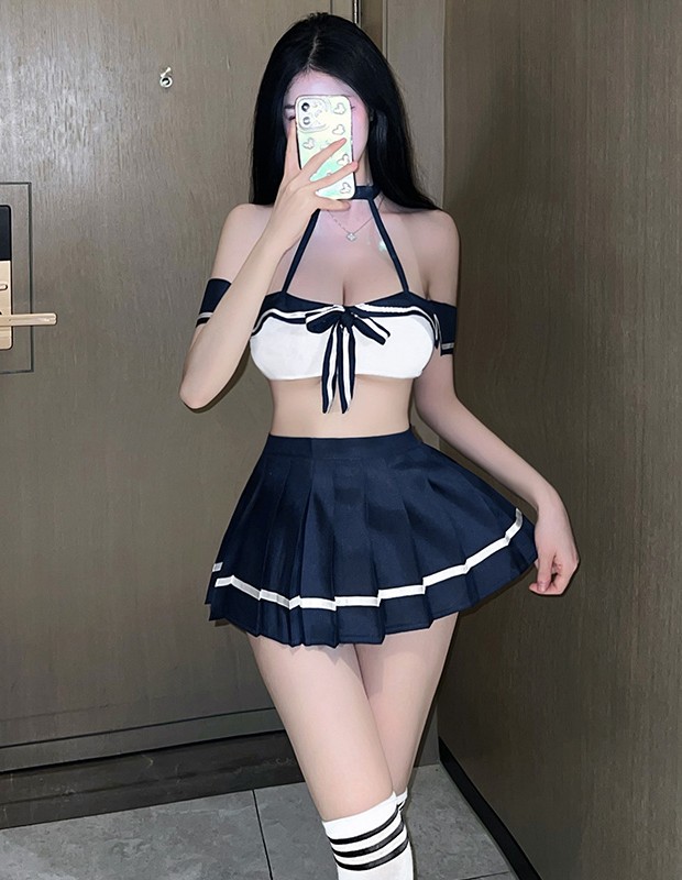 高校制服 コスプレ アダルトグッズ 尻露出ワンピース ランジェリー