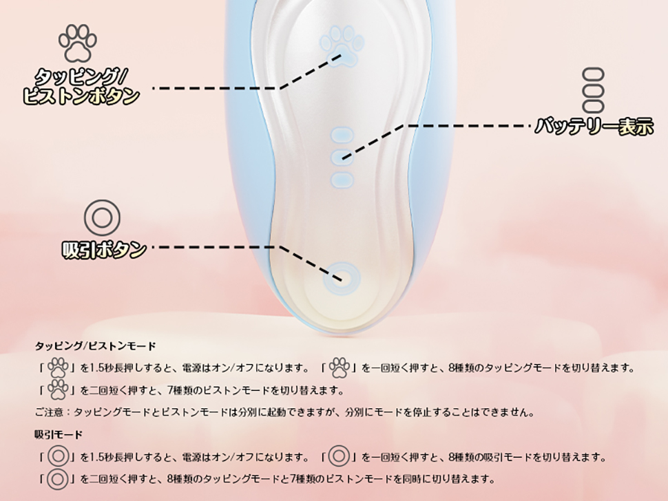 Evelia 潮吹きバイブ ピストン・双面叩き・吸引 膣内開発 中イキ ダルトグッズ